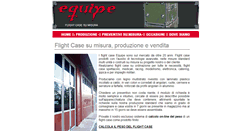 Desktop Screenshot of flightcase-equipe.com